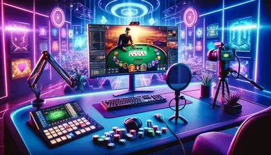 Streaming casino games