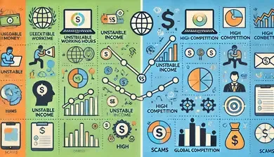 Comparando os métodos de rendimento online