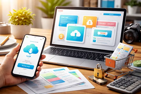 Ecrã de chave de licença