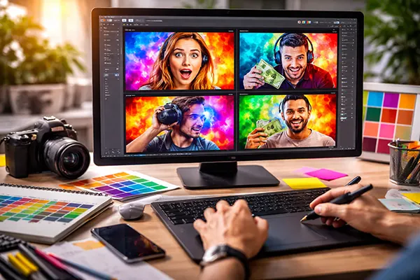 Thumbnail editing process