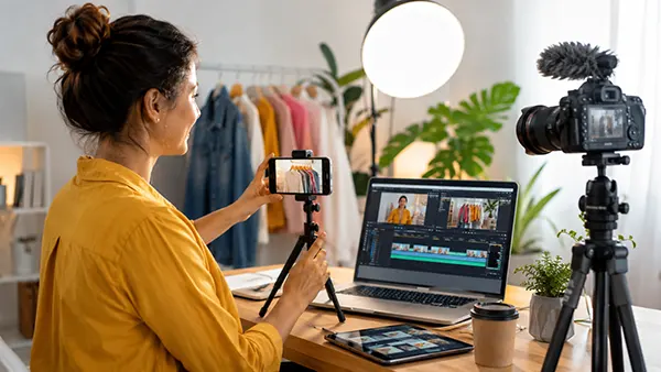 Produktion von Kurzvideos